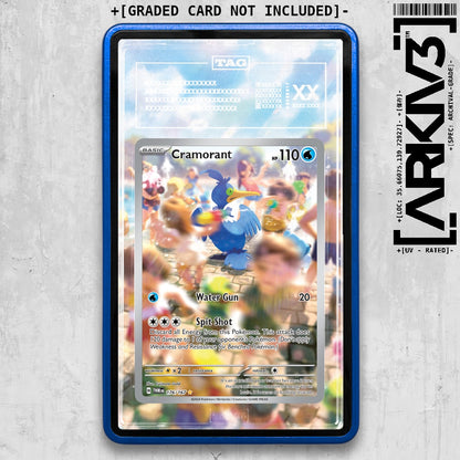 ARKIV3 TAG graded front - Blue