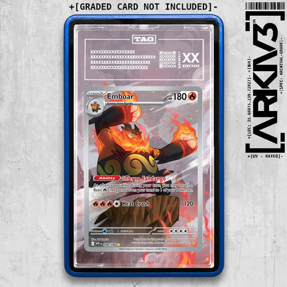 ARKIV3 TAG graded front - Blue