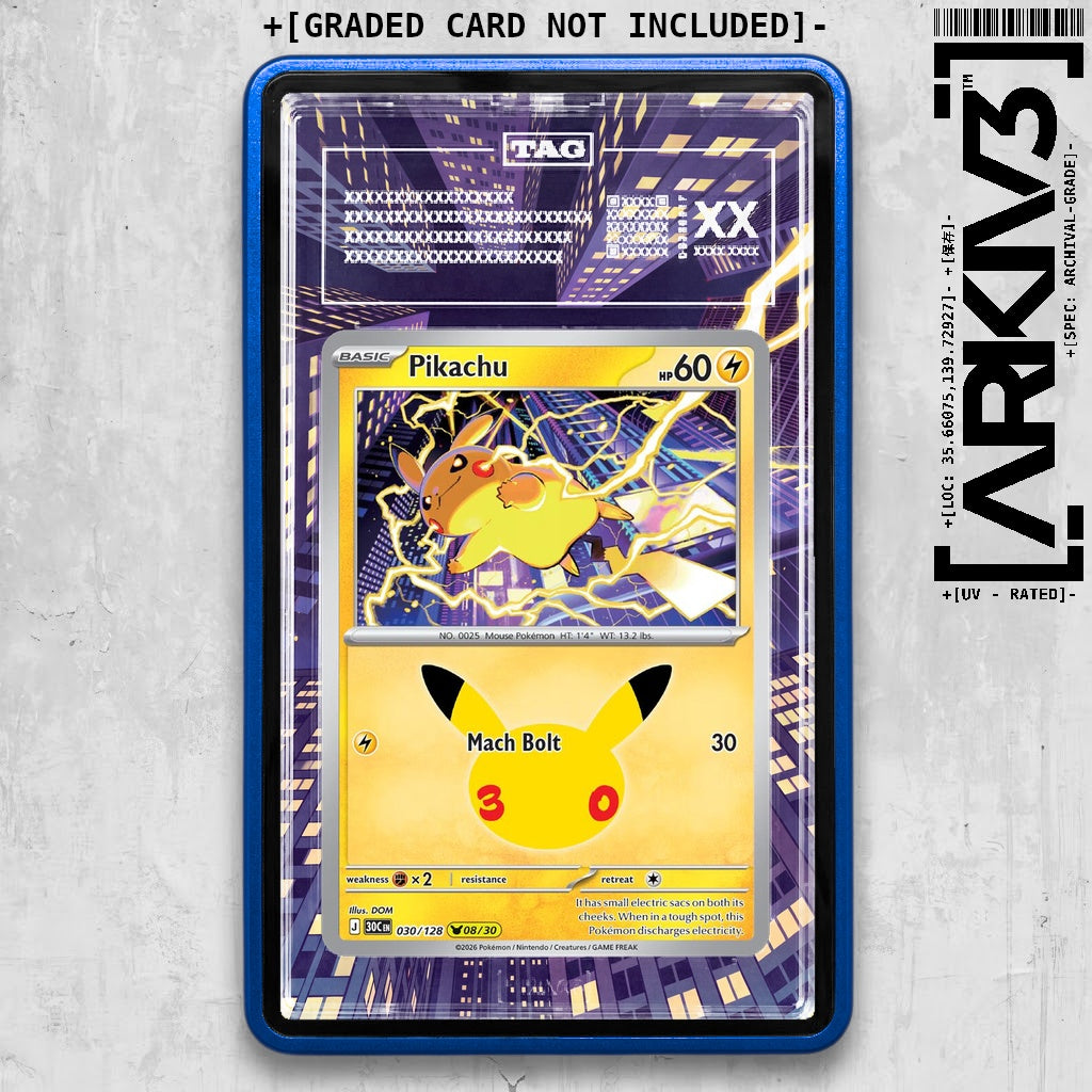 ARKIV3 TAG graded front - Blue