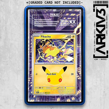 ARKIV3 TAG graded front - Blue