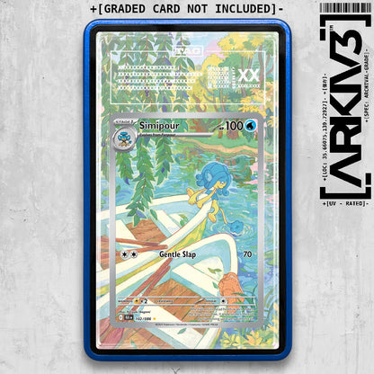ARKIV3 TAG graded front - Blue