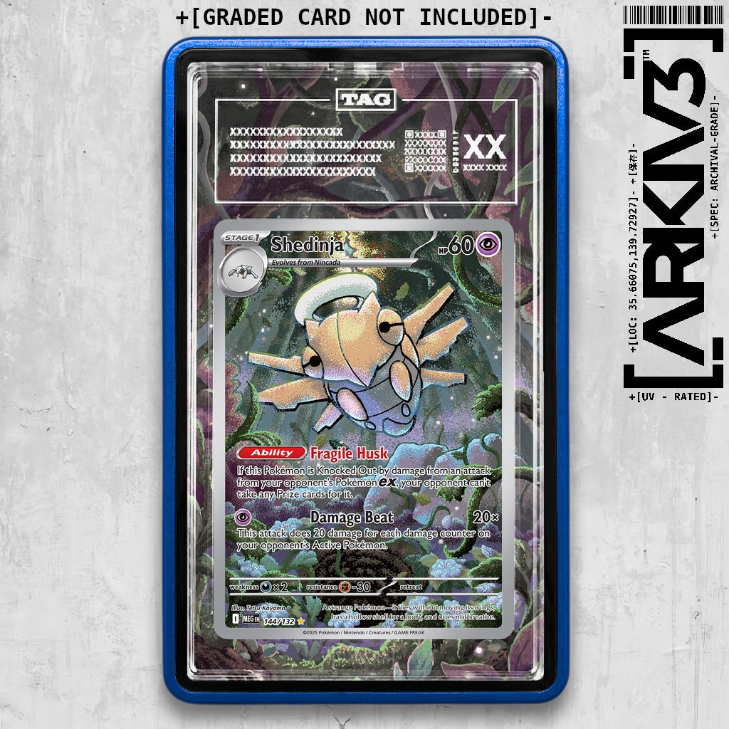 ARKIV3 TAG graded front - Blue