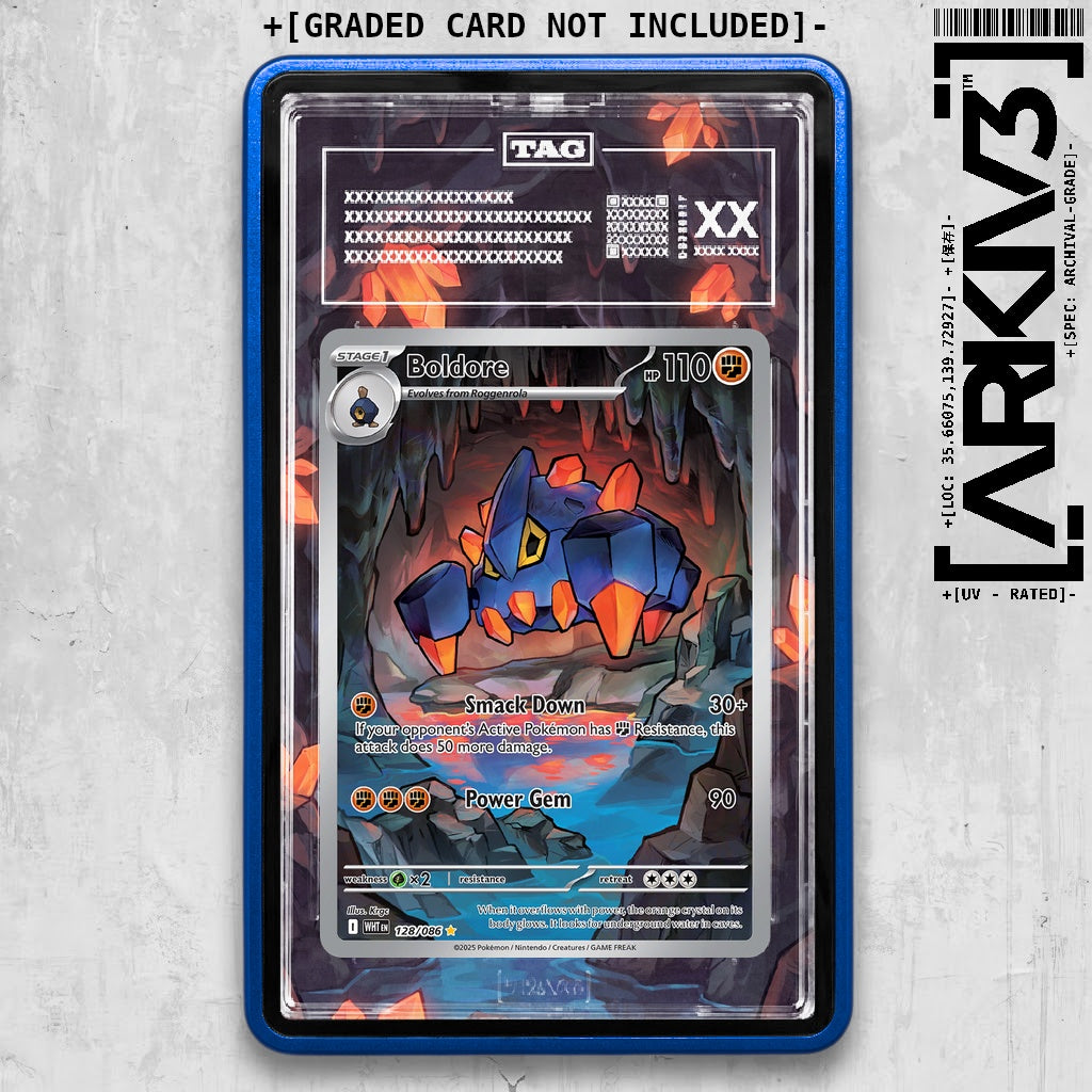 ARKIV3 TAG graded front - Blue