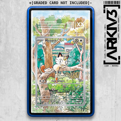 ARKIV3 TAG graded front - Blue