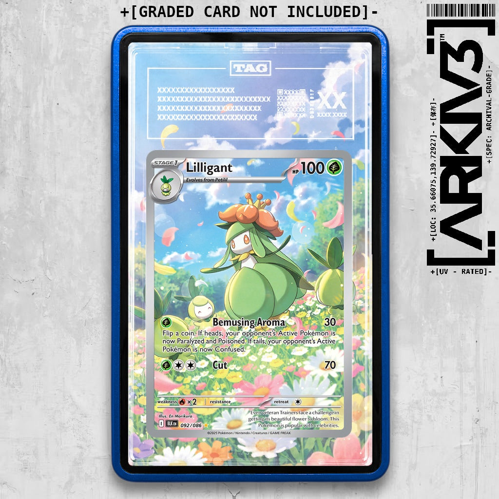 ARKIV3 TAG graded front - Blue