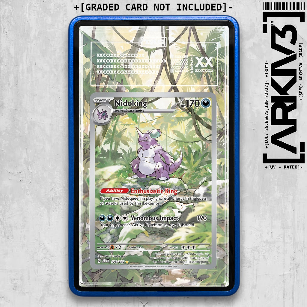 ARKIV3 TAG graded front - Blue