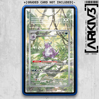 ARKIV3 TAG graded front - Blue