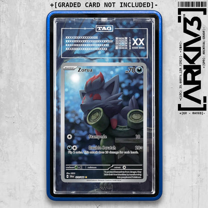 ARKIV3 TAG graded front - Blue