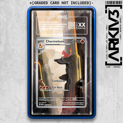 ARKIV3 TAG graded front - Blue