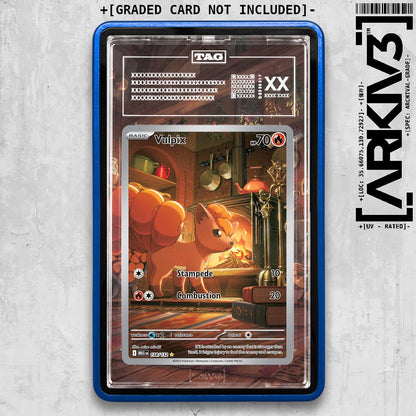 ARKIV3 TAG graded front - Blue