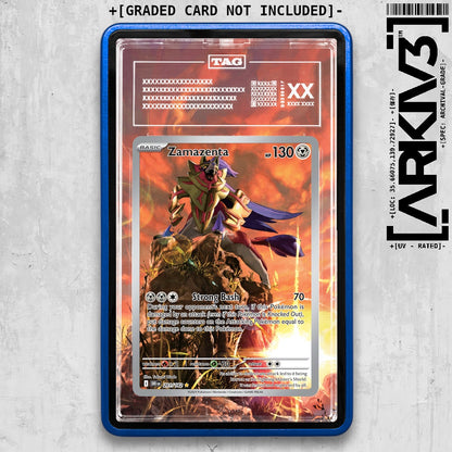 ARKIV3 TAG graded front - Blue