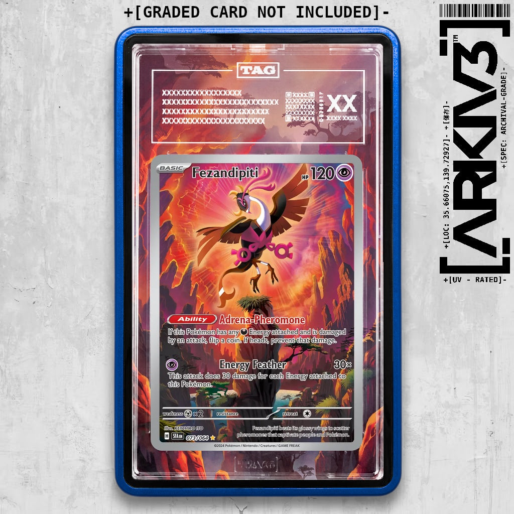 ARKIV3 TAG graded front - Blue