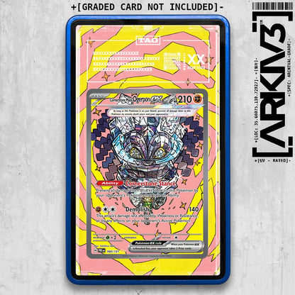 ARKIV3 TAG graded front - Blue