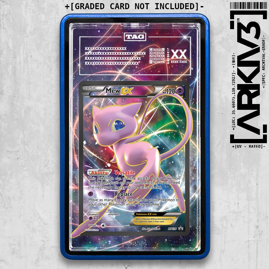 ARKIV3 TAG graded front - Blue