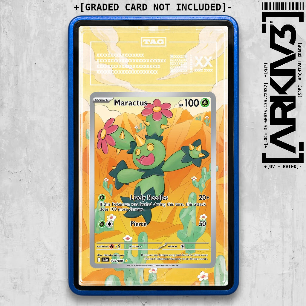 ARKIV3 TAG graded front - Blue