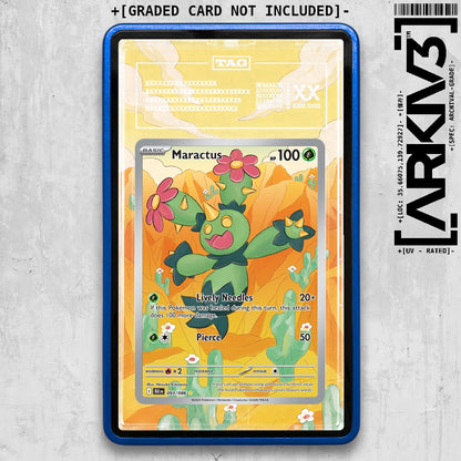 ARKIV3 TAG graded front - Blue