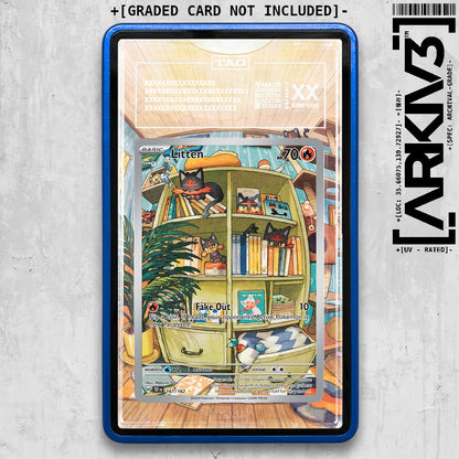 ARKIV3 TAG graded front - Blue