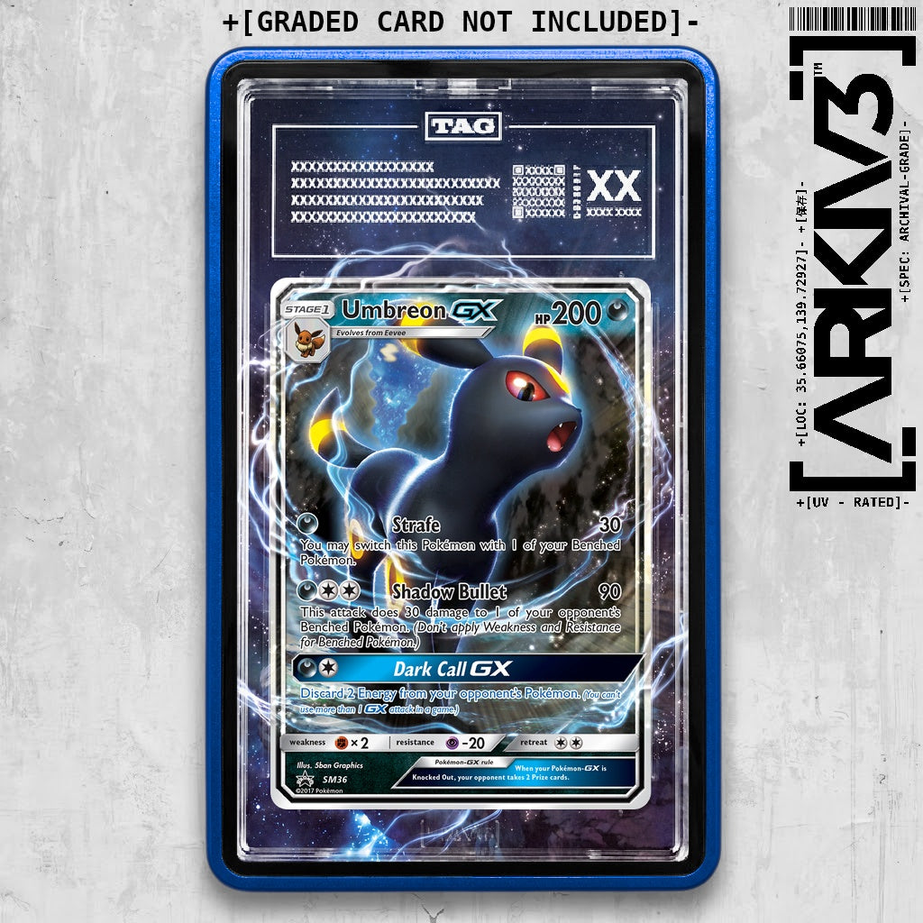 ARKIV3 TAG graded front - Blue