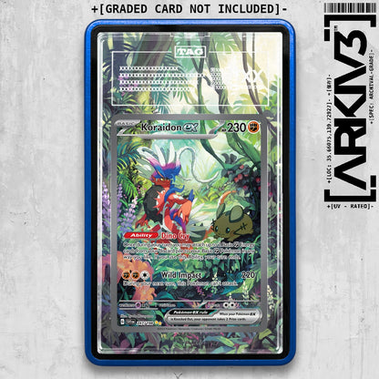 ARKIV3 TAG graded front - Blue