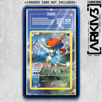 ARKIV3 TAG graded front - Blue