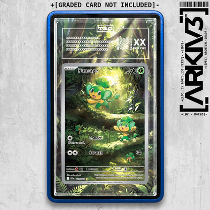 ARKIV3 TAG graded front - Blue
