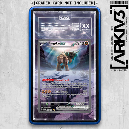ARKIV3 TAG graded front - Blue