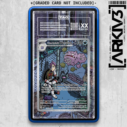 ARKIV3 TAG graded front - Blue