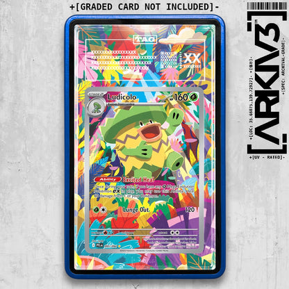 ARKIV3 TAG graded front - Blue
