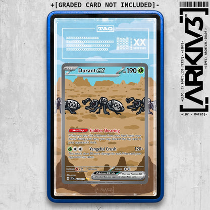 ARKIV3 TAG graded front - Blue