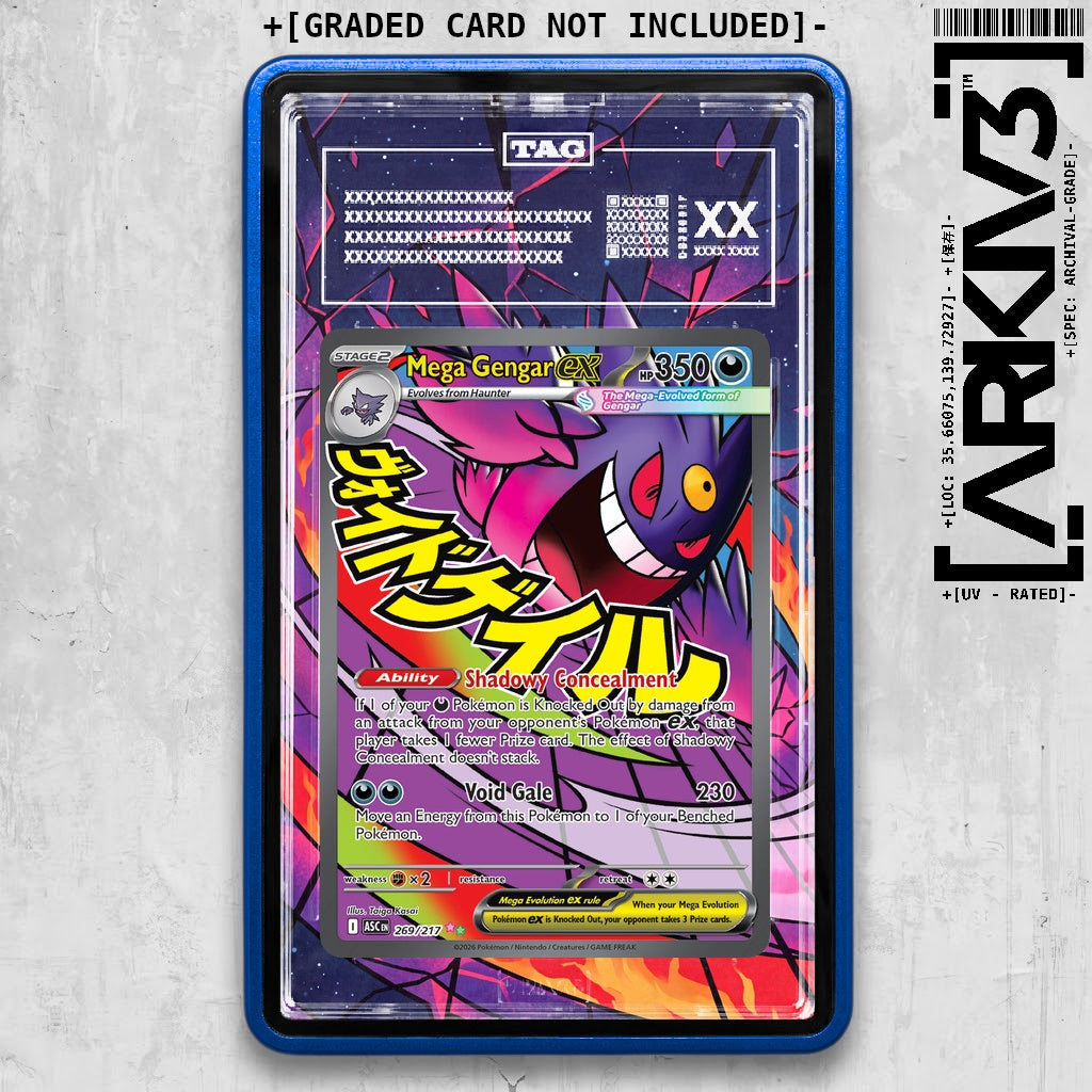 ARKIV3 TAG graded front - Blue