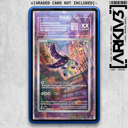 ARKIV3 TAG graded front - Blue