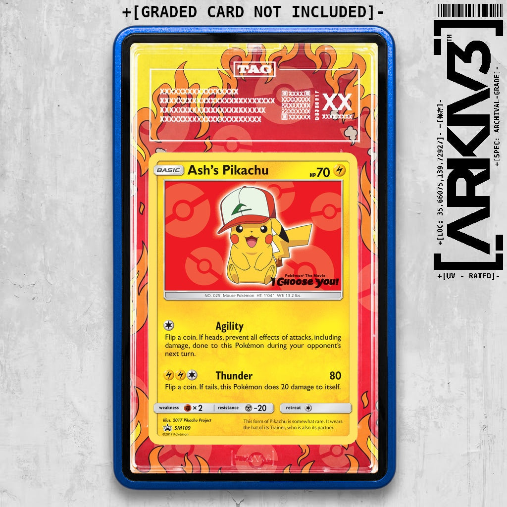 ARKIV3 TAG graded front - Blue