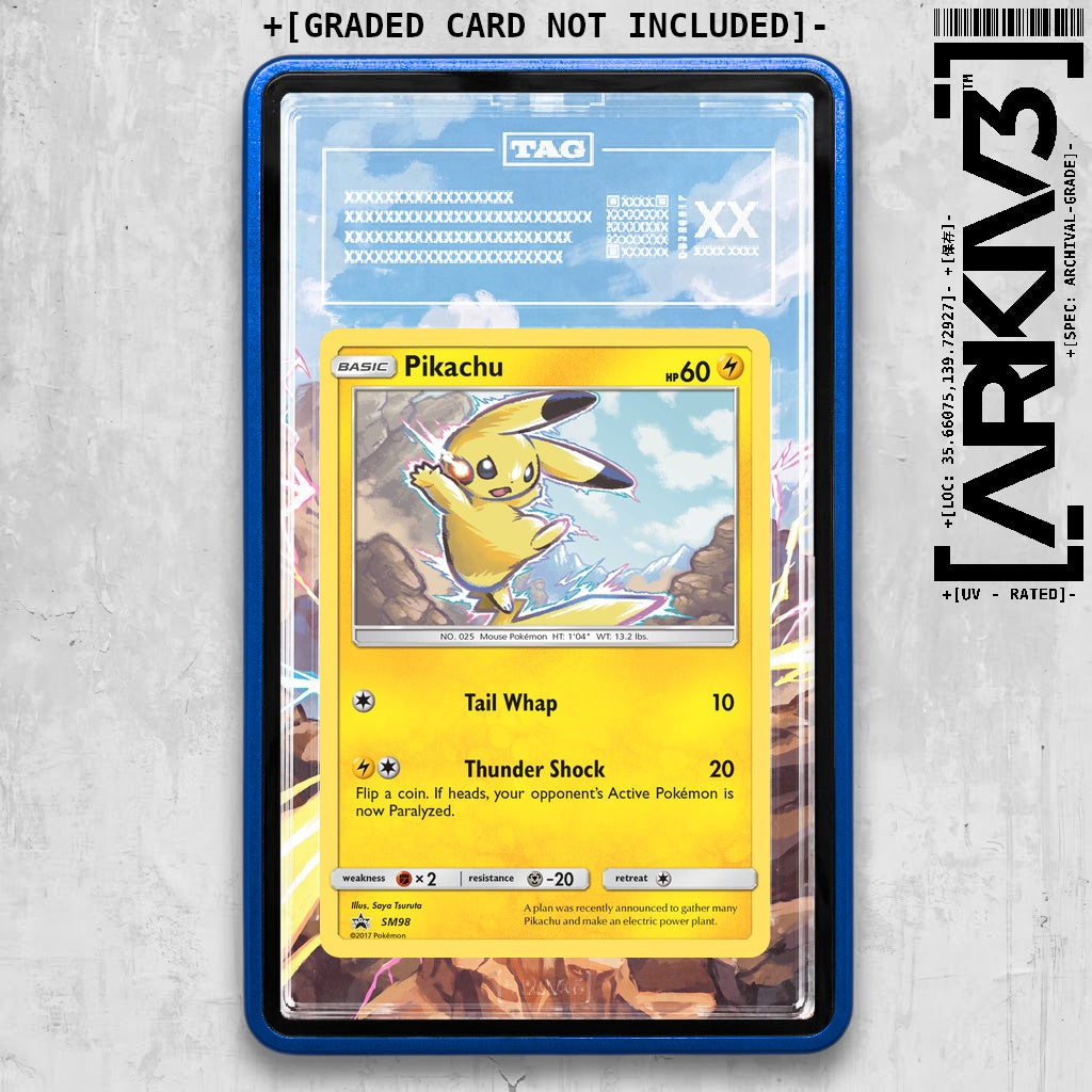 ARKIV3 TAG graded front - Blue