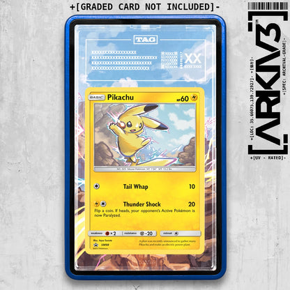 ARKIV3 TAG graded front - Blue