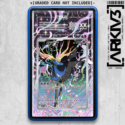 ARKIV3 TAG graded front - Blue