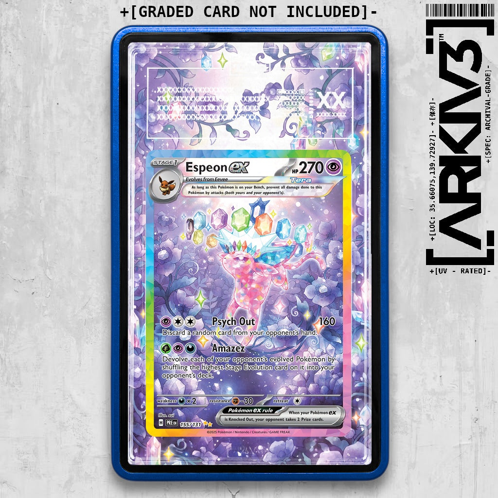 ARKIV3 TAG graded front - Blue