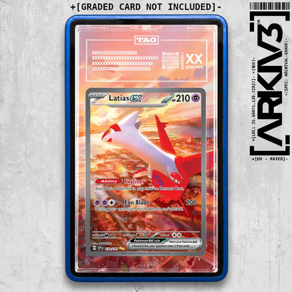 ARKIV3 TAG graded front - Blue