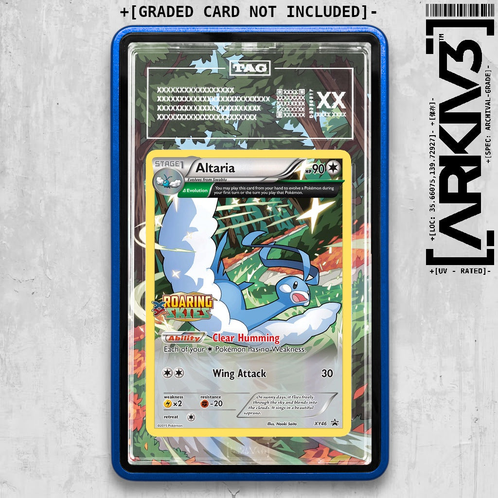 ARKIV3 TAG graded front - Blue