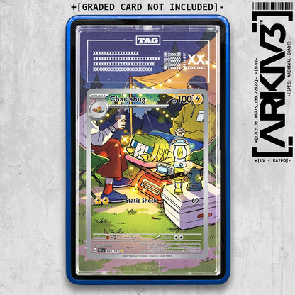 ARKIV3 TAG graded front - Blue