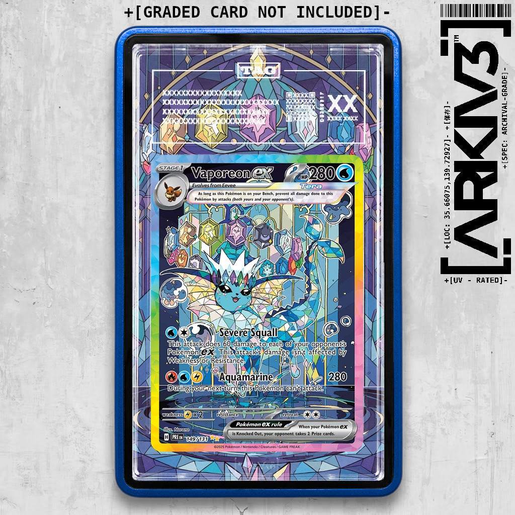 ARKIV3 TAG graded front - Blue
