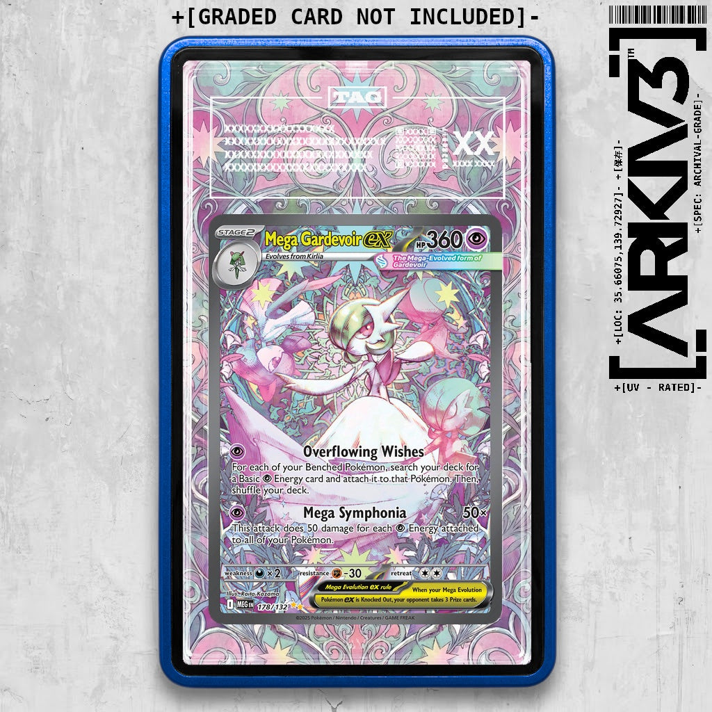 ARKIV3 TAG graded front - Blue
