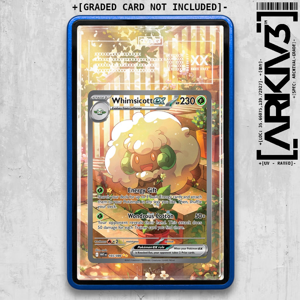 ARKIV3 TAG graded front - Blue