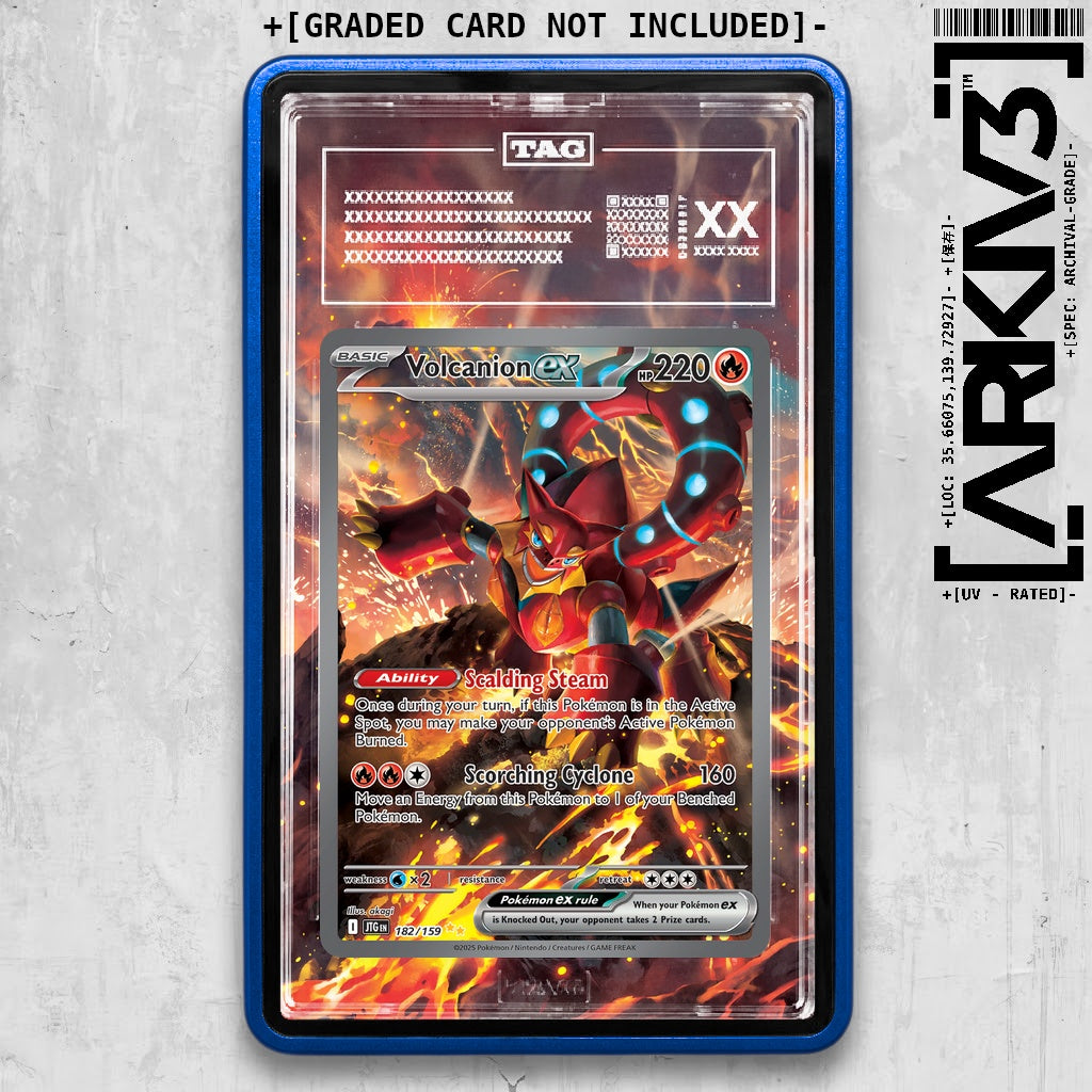 ARKIV3 TAG graded front - Blue