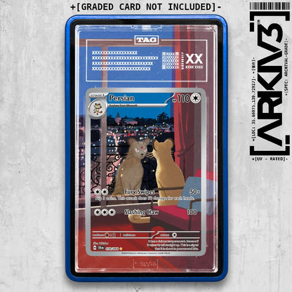 ARKIV3 TAG graded front - Blue