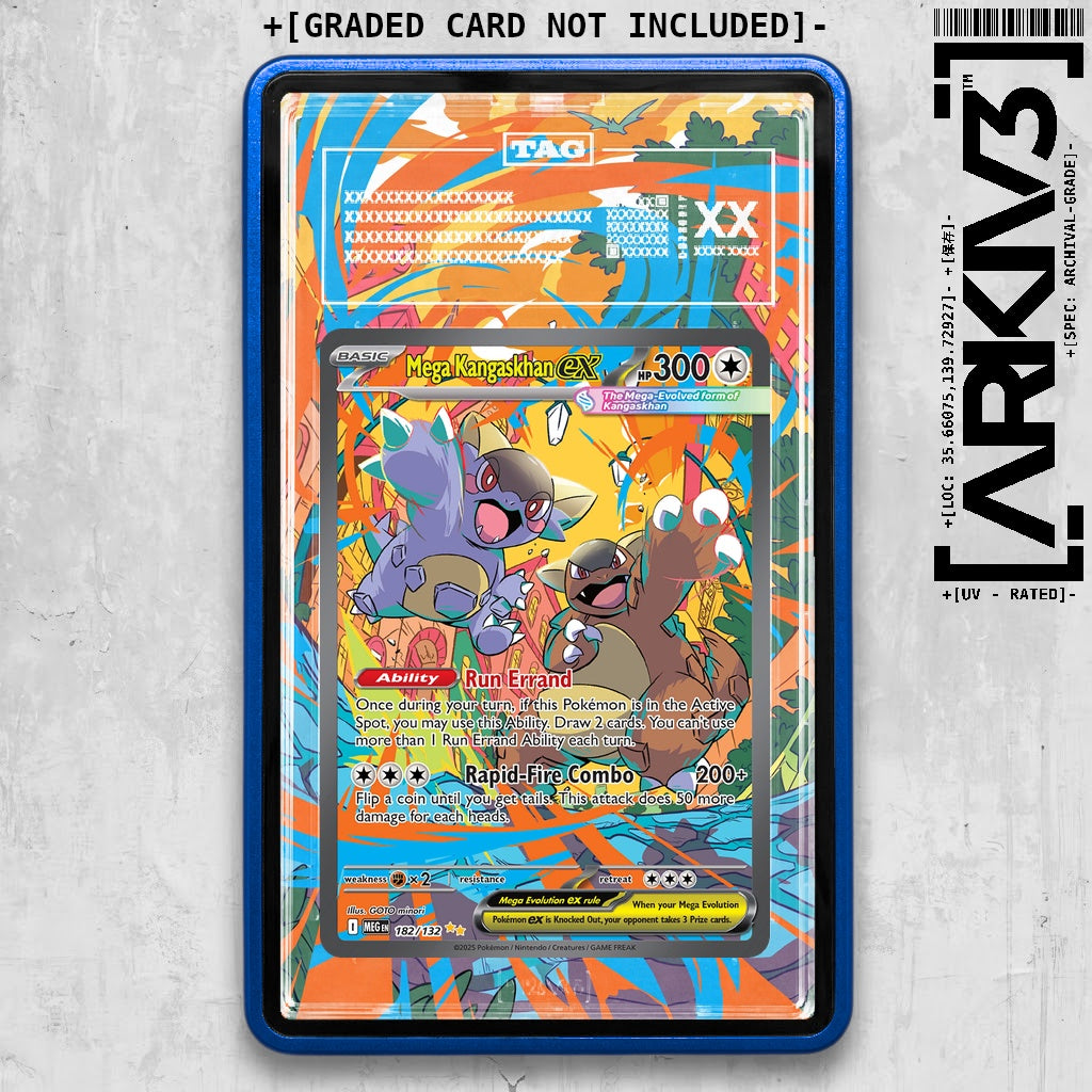 ARKIV3 TAG graded front - Blue
