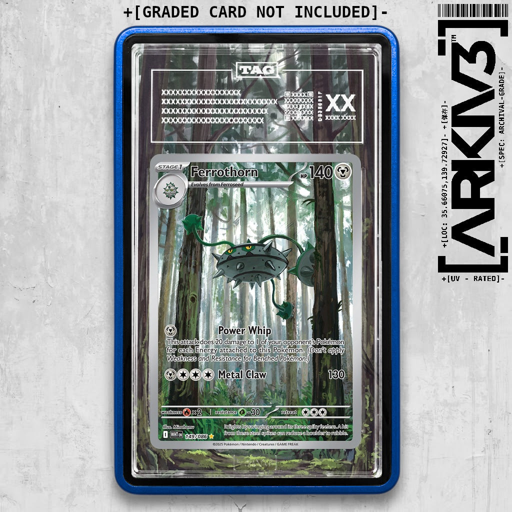 ARKIV3 TAG graded front - Blue