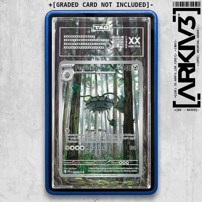 ARKIV3 TAG graded front - Blue