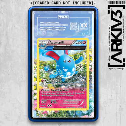 ARKIV3 TAG graded front - Blue