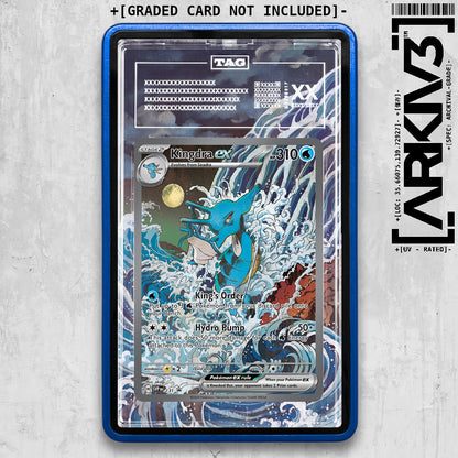 ARKIV3 TAG graded front - Blue