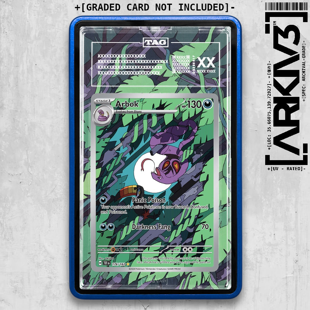 ARKIV3 TAG graded front - Blue